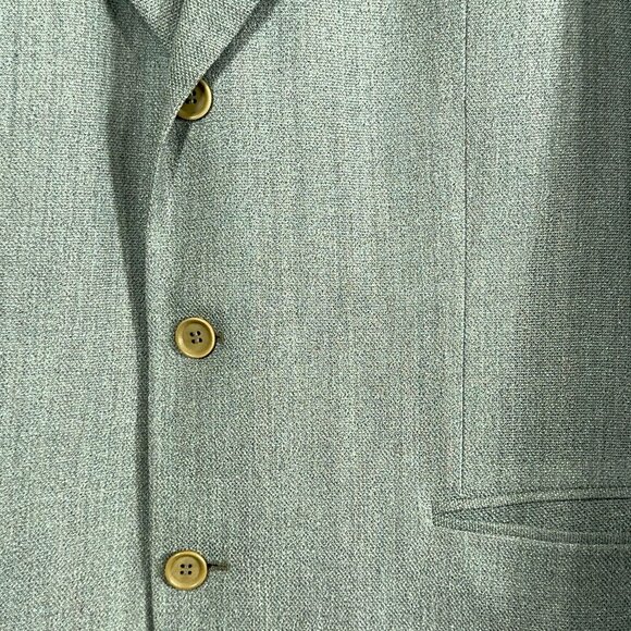 Ermenegildo Zegna Soft Wool/Silk Blend Loose Knit Unstructured Blazer Men's 42 - Picture 5 of 14